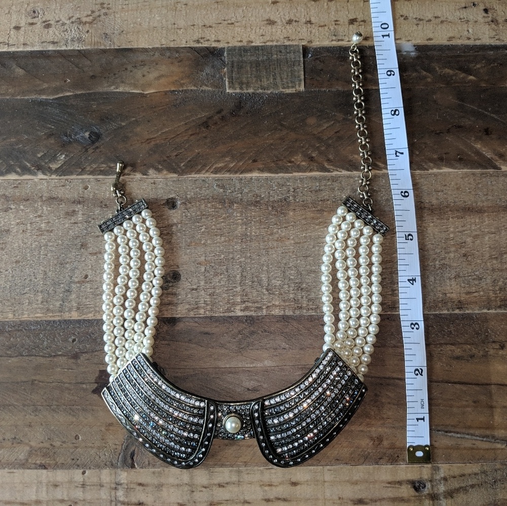 Heidi Daus crystal collar necklace